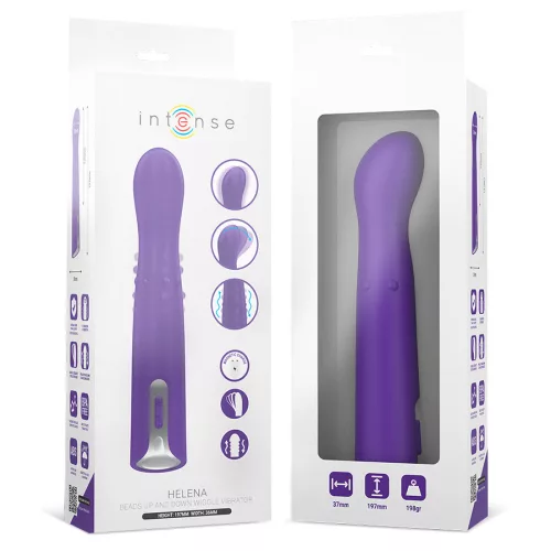 INTENSE Helena – rezgő gyöngy vibrátor 13,5 cm