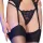 CHILIROSE - elegáns fekete tanga L/XL méretben