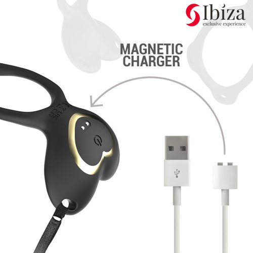 IBIZA - szív alakú páros vibrátor távirányítóval