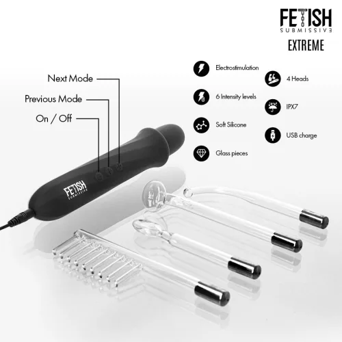 FETISH SUBMISSIVE – nagyfrekvenciás elektrostimuláló pálca
