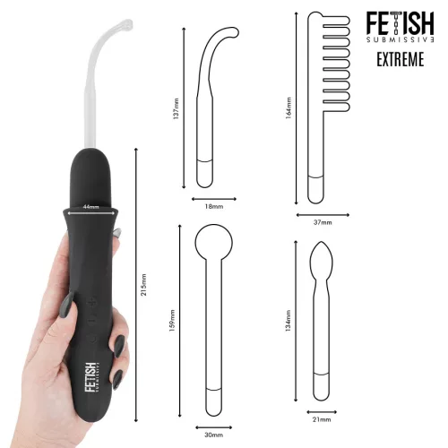 FETISH SUBMISSIVE – nagyfrekvenciás elektrostimuláló pálca