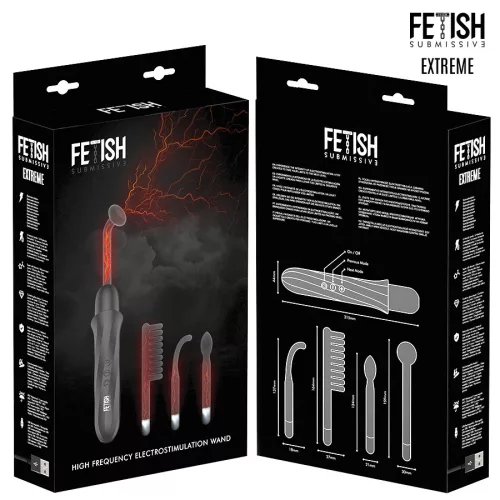 FETISH SUBMISSIVE – nagyfrekvenciás elektrostimuláló pálca