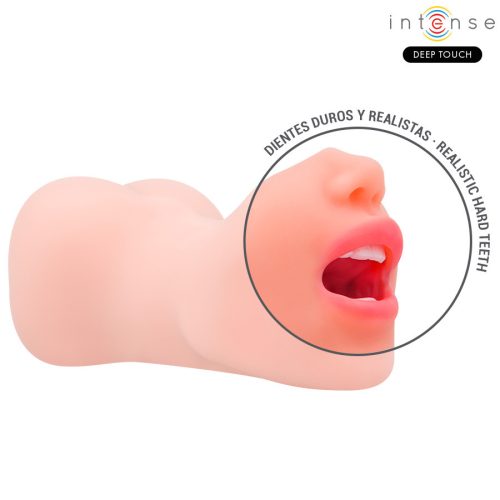 INTENSE DEEP TOUCH – Riley dupla száj- és hüvely maszturbátor