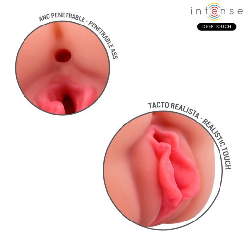INTENSE DEEP TOUCH – Riley dupla száj- és hüvely maszturbátor