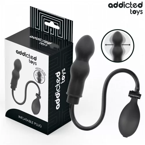 Addicted Toys Anál plug Felfújható, P-pont stimuláló Szilikon
