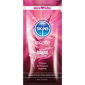 Skins Excite vízbázisú síkosító 5 ml egységadag
