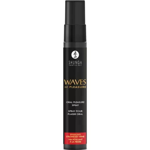 Shunga Waves of Pleasure orális spray - eperízű, 20ml
