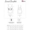 LIVCO CORSETTI FASHION – érzéki hópehely karácsonyi fehérnemű S/M