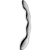 SATISFYER Cosmic Crest 2 – dupla végű fém dildó