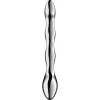 SATISFYER Cosmic Crest 2 – dupla végű fém dildó