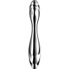 SATISFYER Pure Gravity 2 – prémium, rozsdamentes, dupla dildó