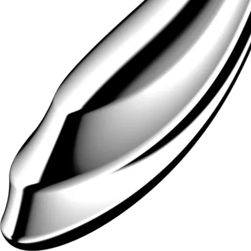 SATISFYER Pure Gravity 2 – prémium, rozsdamentes, dupla dildó