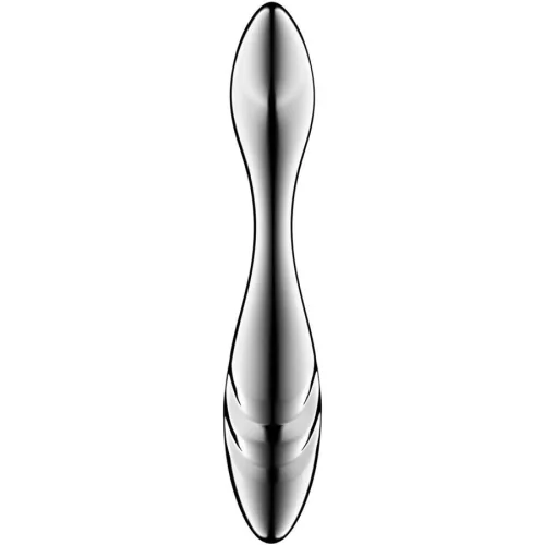 SATISFYER - prémium acél dupla végű dildó