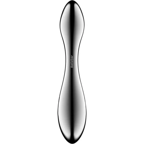 SATISFYER - prémium acél dupla végű dildó