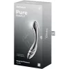 SATISFYER - prémium acél dupla végű dildó
