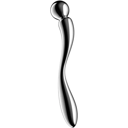 SATISFYER - STAR FORCE 2 – prémium rozsdamentes acél dildó