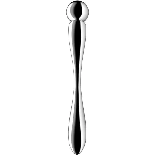 SATISFYER - STAR FORCE 2 – prémium rozsdamentes acél dildó