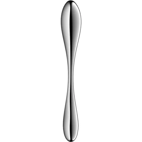 SATISFYER Star Force 3 – rozsdamentes acél, dupla végű dildó