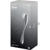 SATISFYER Star Force 3 – rozsdamentes acél, dupla végű dildó