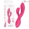 Intense Vibrátor állítható, 7 mód, USB töltés 19,7 cm fekete