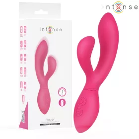   Intense Vibrátor állítható, 7 mód, USB töltés 19,7 cm fekete