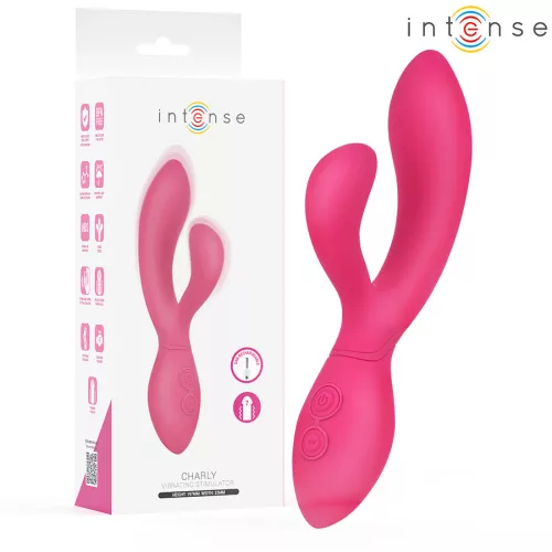 Intense Vibrátor állítható, 7 mód, USB töltés 19,7 cm fekete