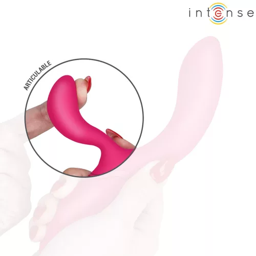 Intense Vibrátor állítható, 7 mód, USB töltés 19,7 cm fekete
