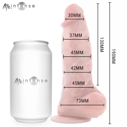 MR INTENSE – kicsi Spencer szilikon dildó 19 cm