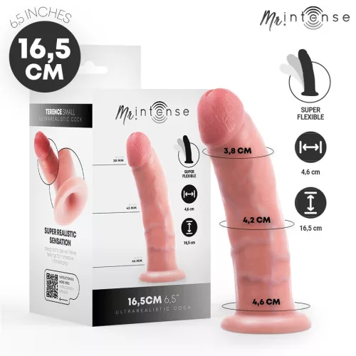 MR INTENSE – apró Terence dildó, 16,5 cm hosszú