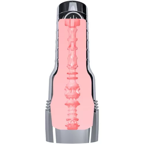 Fleshlight maszturbátor vibráló, 10 mód, melegíthető 25,4 cm rózsaszín