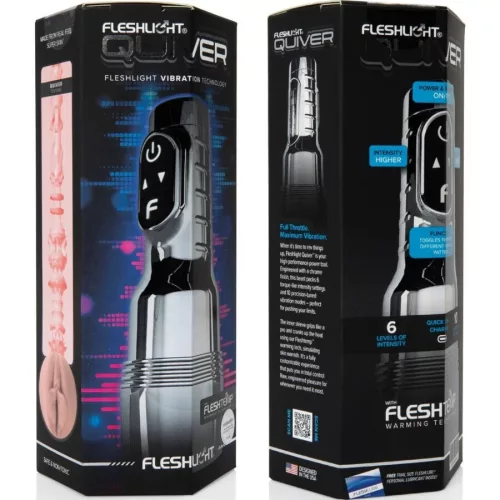 Fleshlight maszturbátor vibráló, 10 mód, melegíthető 25,4 cm rózsaszín