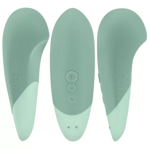 Womanizer Vibrátor UltraWave rezgés, csendes, vízálló zöld színű