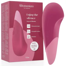   Womanizer Vibrátor UltraWave vibráció 10 fokozat IPX7 vízálló rózsaszín