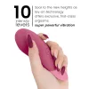 Womanizer Vibrátor UltraWave vibráció 10 fokozat IPX7 vízálló rózsaszín