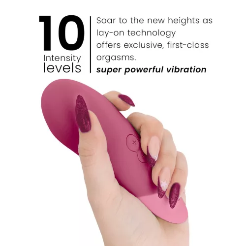 Womanizer Vibrátor UltraWave vibráció 10 fokozat IPX7 vízálló rózsaszín