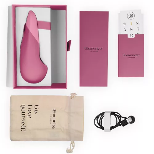 Womanizer Vibrátor UltraWave vibráció 10 fokozat IPX7 vízálló rózsaszín