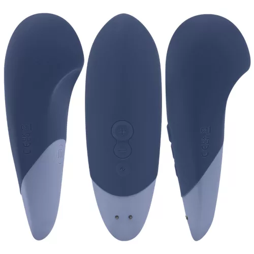 Womanizer Vibrátor UltraWave rezgés, 10 fokozat, csendes sötétkék