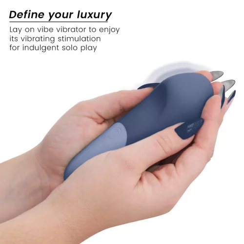 Womanizer Vibrátor UltraWave rezgés, 10 fokozat, csendes sötétkék