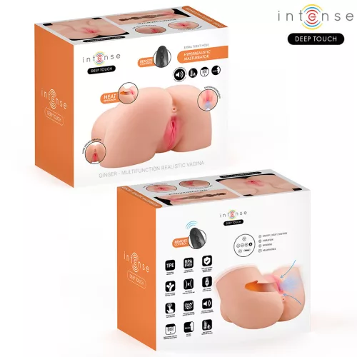 INTENSE DEEP TOUCH – GINGER anál- és vaginális maszturbátor távirányítóval