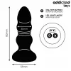 ADDICTED TOYS – forgó, vibráló anális dugó távirányítóval