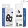 Intense Péniszgyűrű Állítható, Stabil H-alakú 3,5x4 cm Fekete