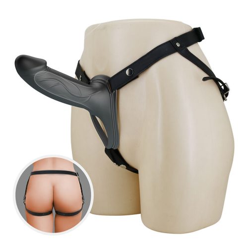 Pretty Love Landon fekete vibrációs szíjstrap-on