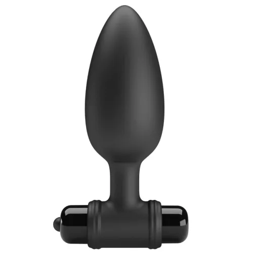 Mr Play Anál plug Rezgő, 10 mód USB-töltés Fekete