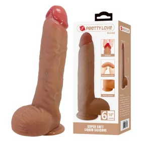 Pretty Love Mendel tapadókorongos dildó - 25,5cm