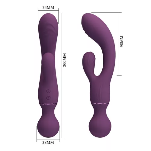 Pretty Love All Rounder vibrátor (lila, G-pont)