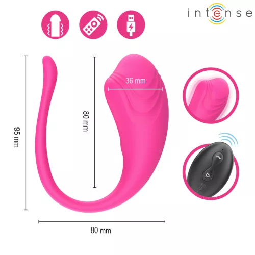 INTENSE - Olivia Pink – vibráló tojás távirányítóval