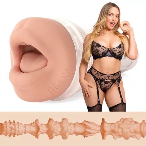 Fleshlight Mia Malkova Headshot Mouth maszturbátor - száj