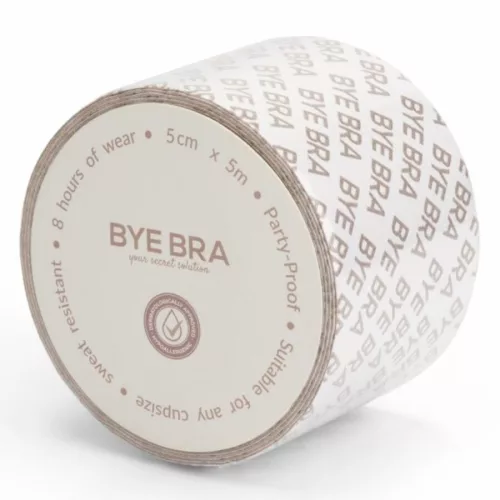 Bye-bra Testragasztó Dupla Oldalas Erős Tartás 5 cm Bézs Egyméret