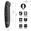 Intense Vibrátor G-pont stimuláló, csendes 13 cm fekete