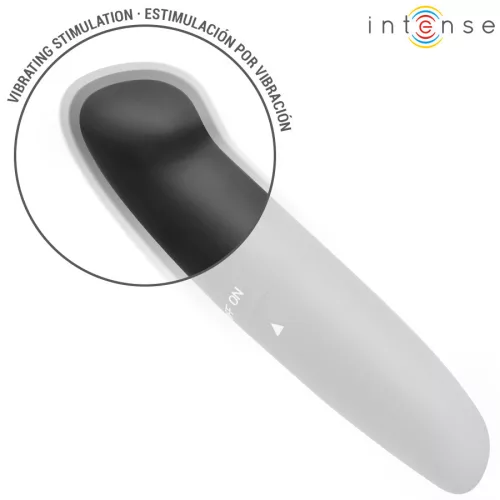 Intense Vibrátor G-pont stimuláló, csendes 13 cm fekete
